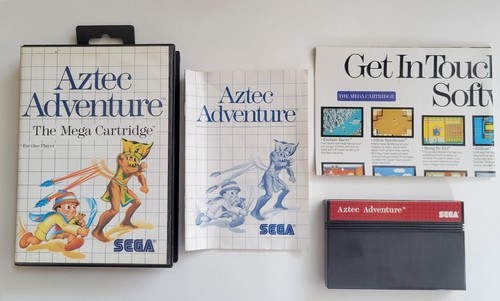 Sega aztec adventure - adventure,
