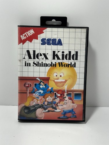 Ntsc rare alex kidd - kidd, shinobi