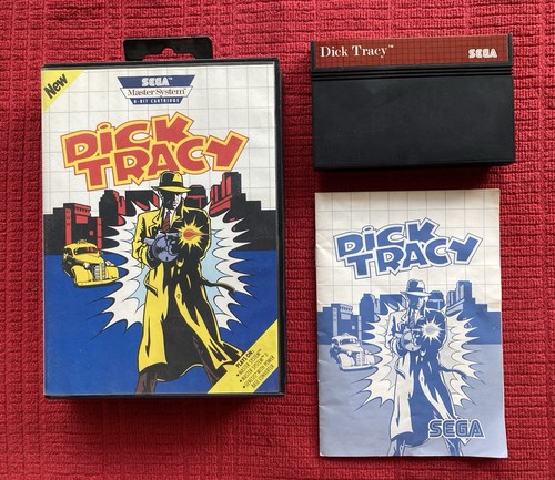 1990 dick tracy sega master - tracy,