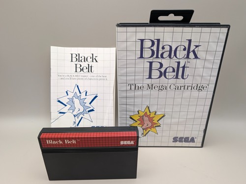 Black belt sega - (sega, master