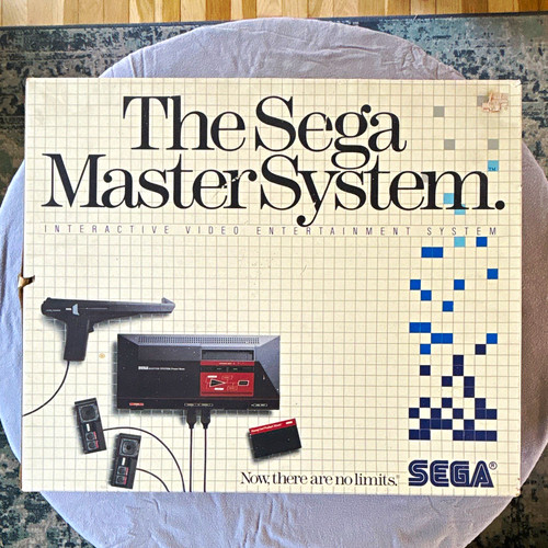 Sega master system empty box - sega,