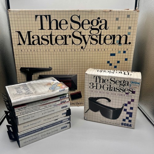 Sega master system bundle cib - sega,