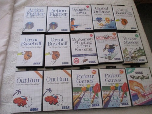 Sega master system games - sega,