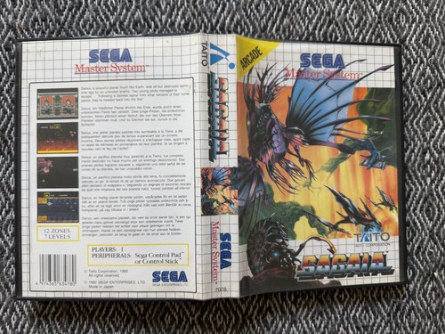 Master system sagaia game - sagaia, *ni*