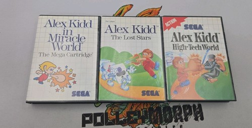Alex kidd game lot master - kidd, lot.