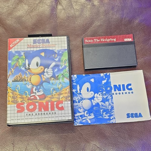 Sega master system sonic the - sega,