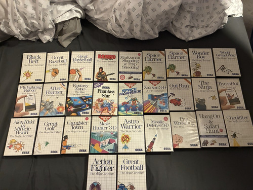 Sega master system - system, lot