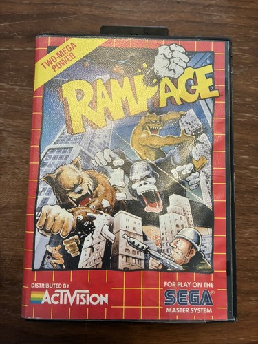 Rampage sega master system - (sega,