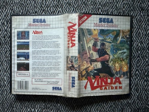 Master system ninja gaiden - ninja,