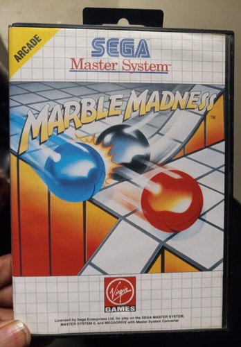 Marble madness sega - madness,sega, master