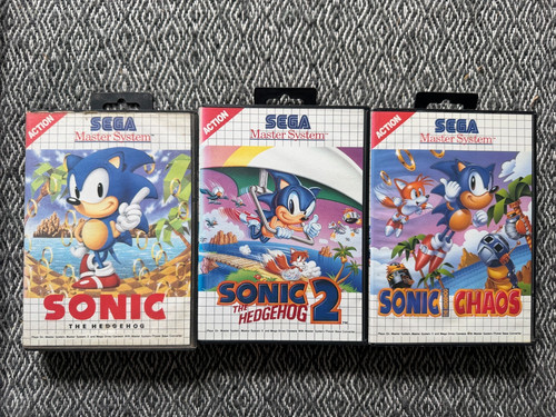 Master system sonic the - system,